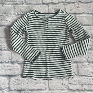 Striped Long Sleeve Kids Tee